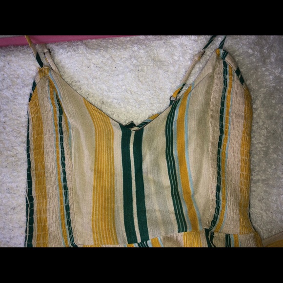 striped jumpsuit - Picture 3 of 4